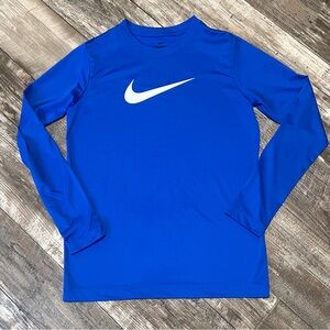 Youth xl Nike Dri-FIT Blue Tee